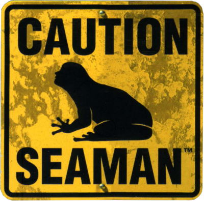Seaman logo for Sega Dreamcast